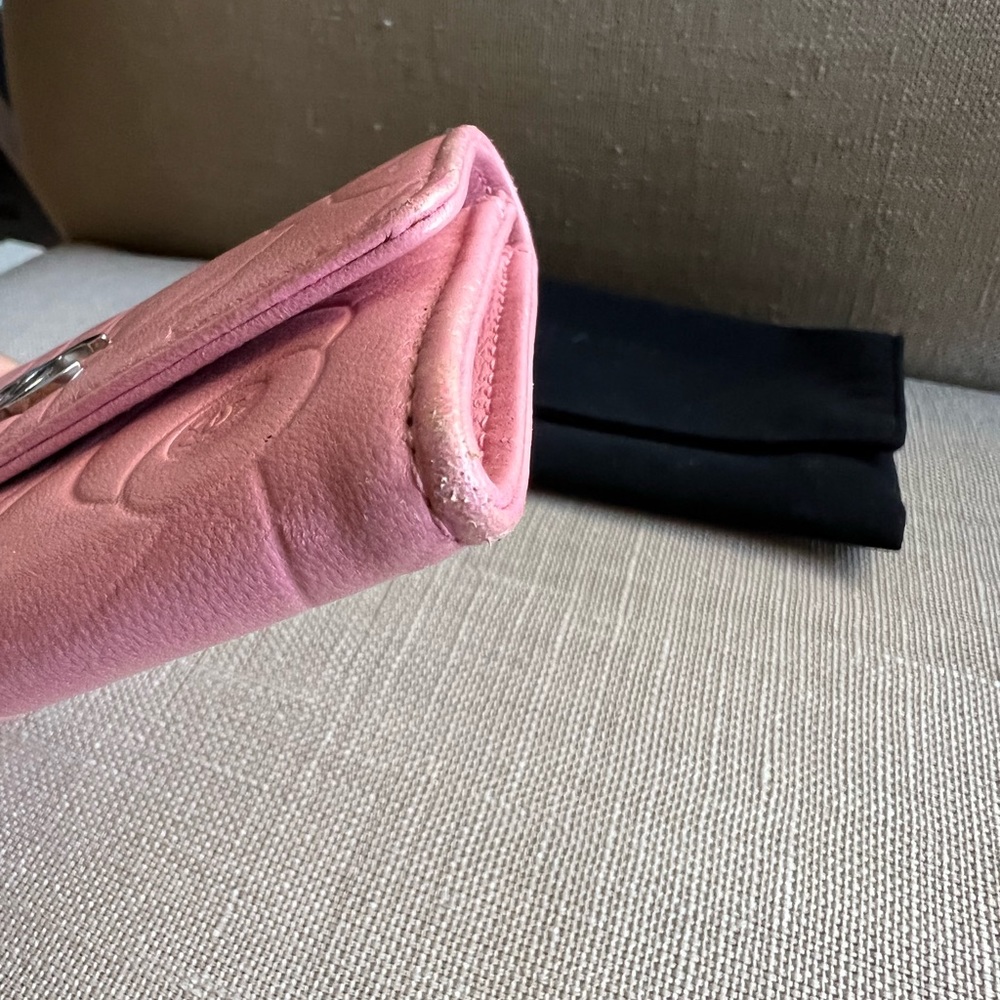 Chanel Camellia Card Holder second hand - Picture 5 of 14
